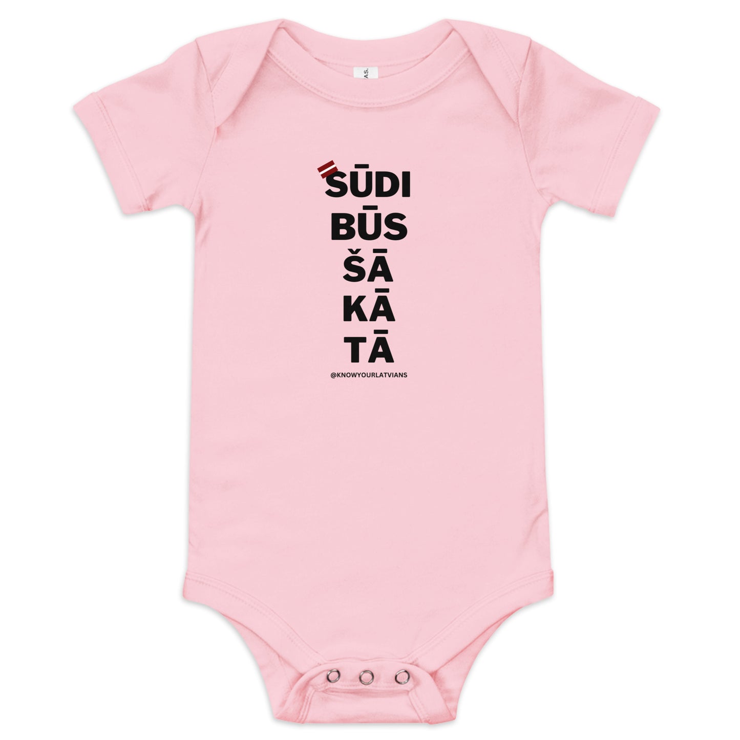 SŪDI BŪS light Baby short sleeve one piece