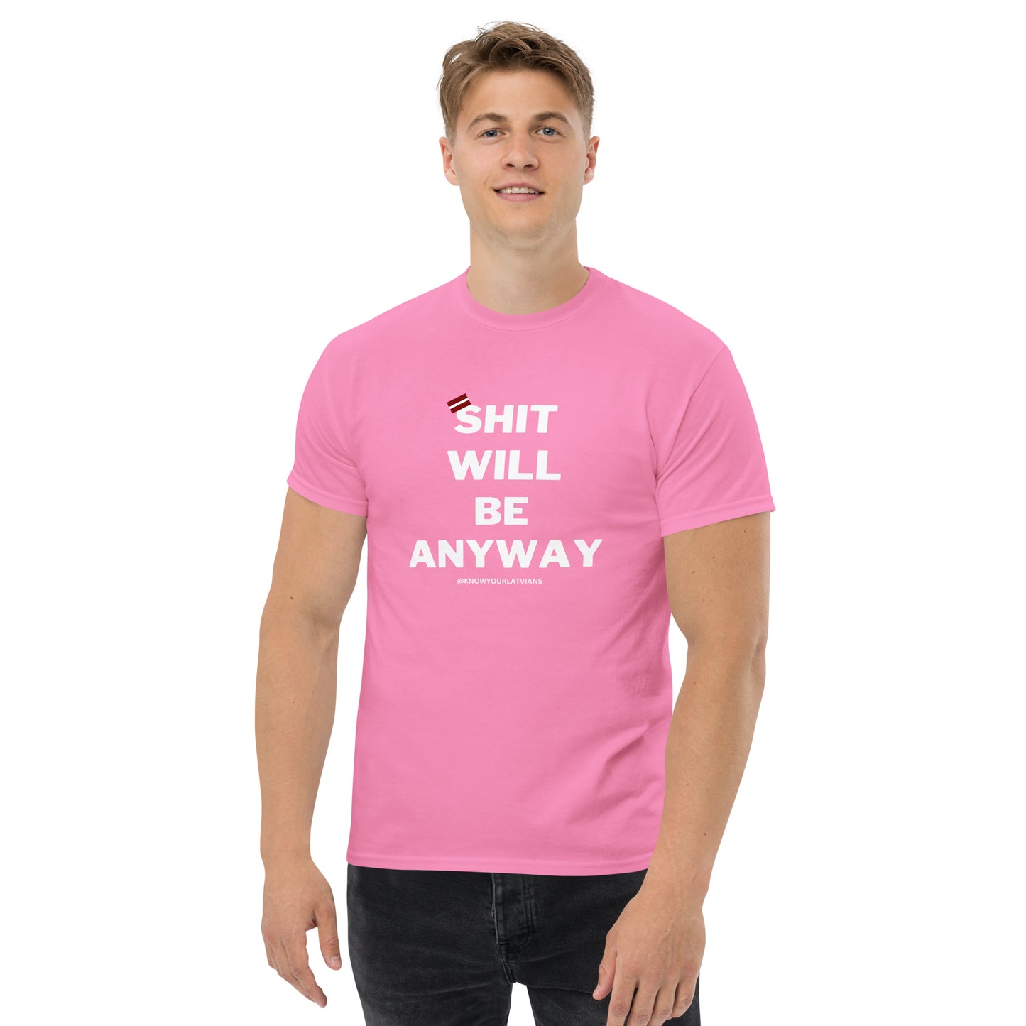 WILL BE ANYWAY dark t-shirt