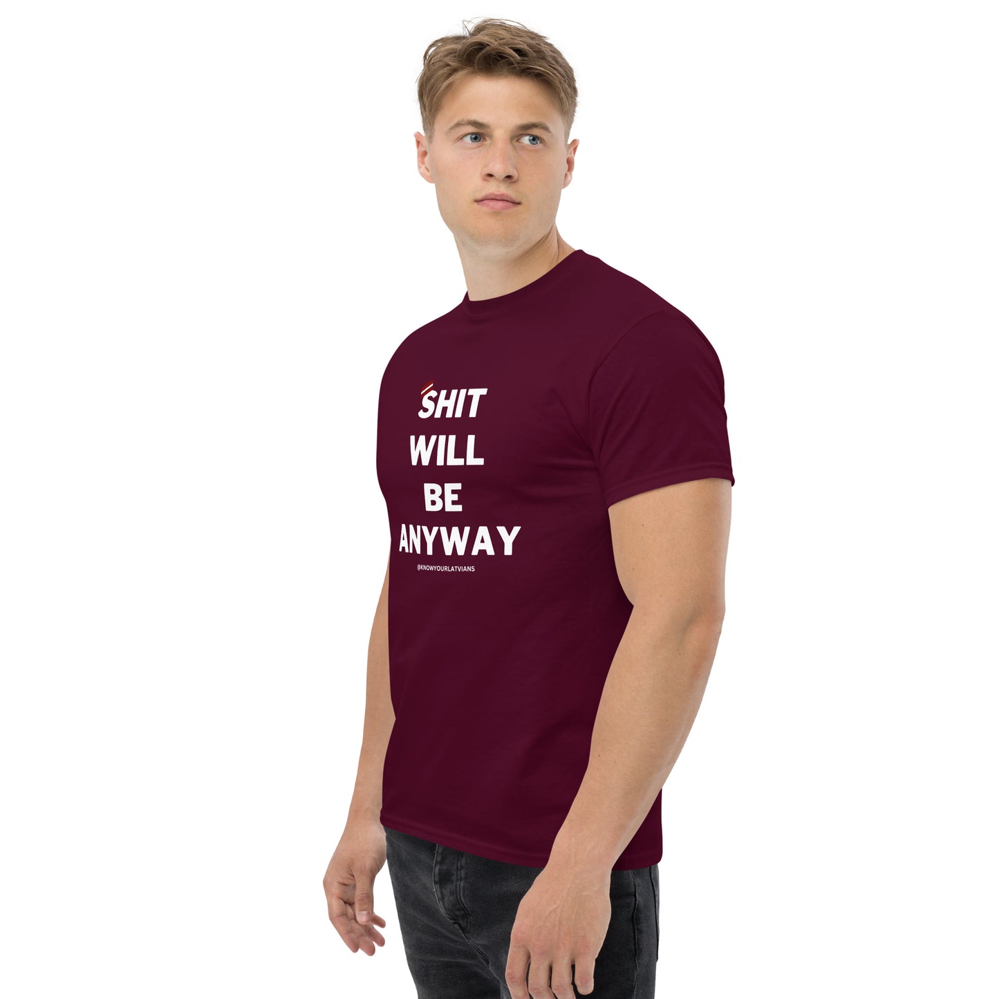 WILL BE ANYWAY dark t-shirt