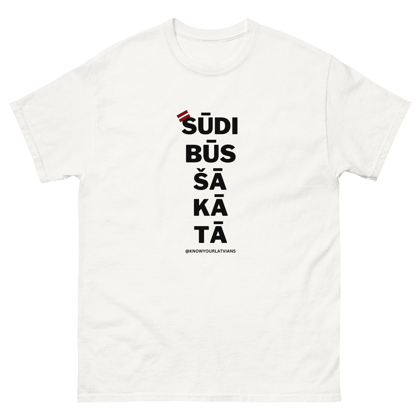 SŪDI BŪS light t-shirt