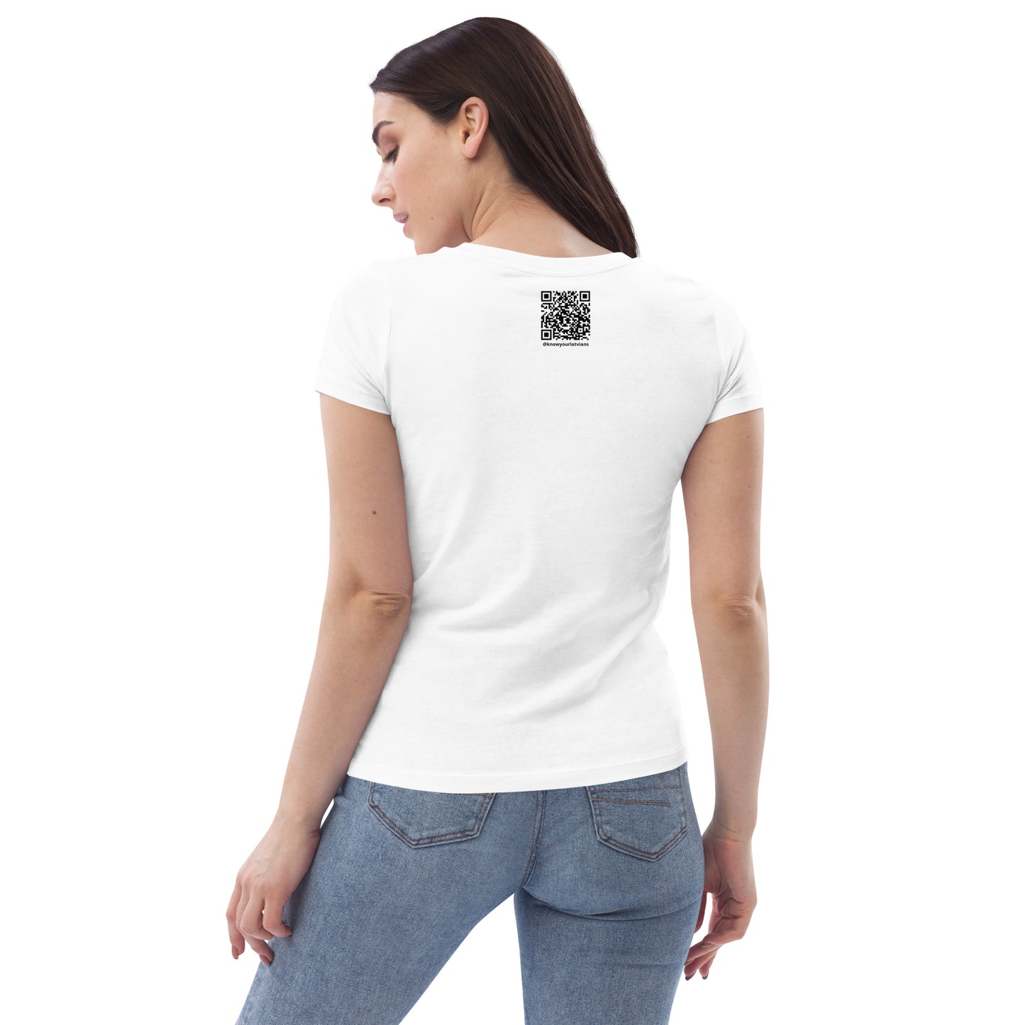 Sūdi Būs Women's fitted eco tee